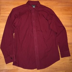 A Dockers long sleeve button down shirt.